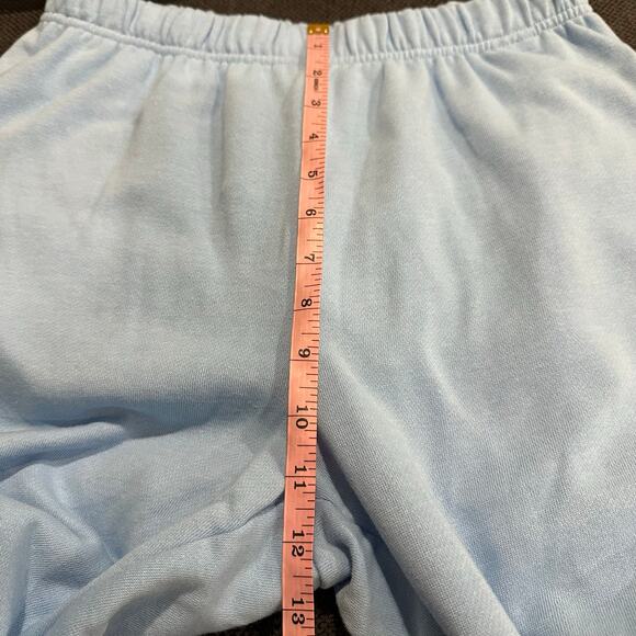 Z Supply Fleece Jogger Sweat Pants Size Small Light Blue - Picture 7 of 9